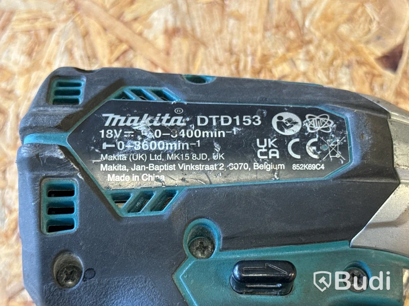 2 st batterimaskiner Makita
