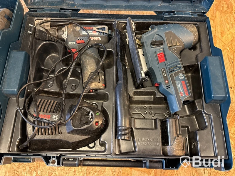 4 st batterimaskiner Bosch
