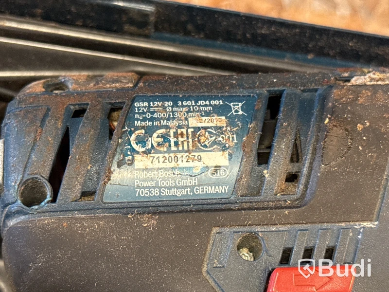 4 st batterimaskiner Bosch