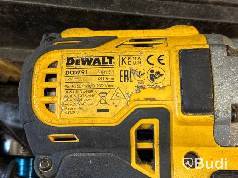 3 st batterimaskiner Dewalt