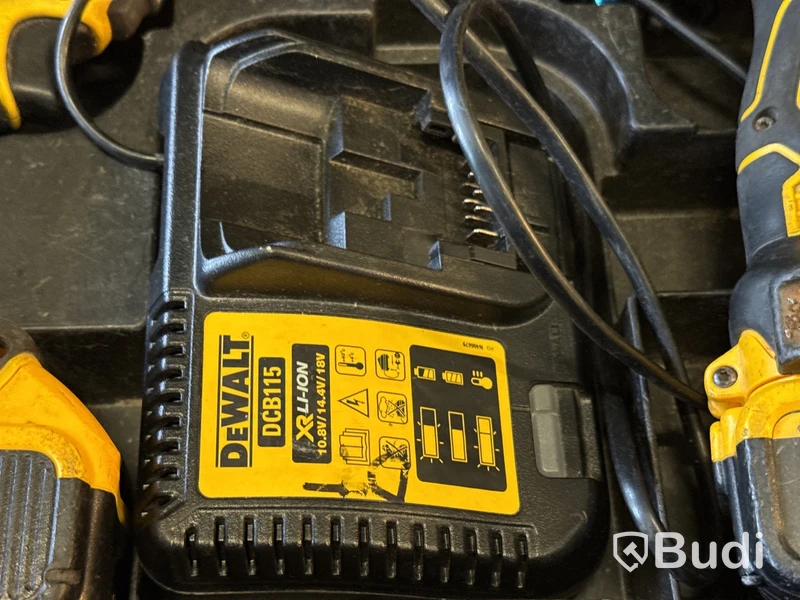 3 st batterimaskiner Dewalt