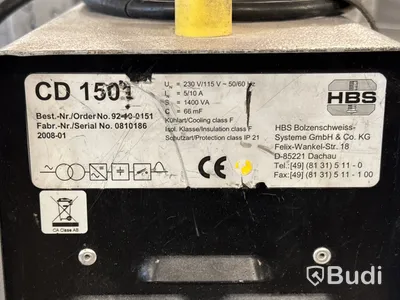 Bultsvets HBS CD 1501 | Defekt kretskort
