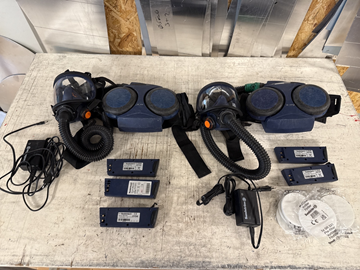 2 st friskluftsmasker Sundströms SR 500
