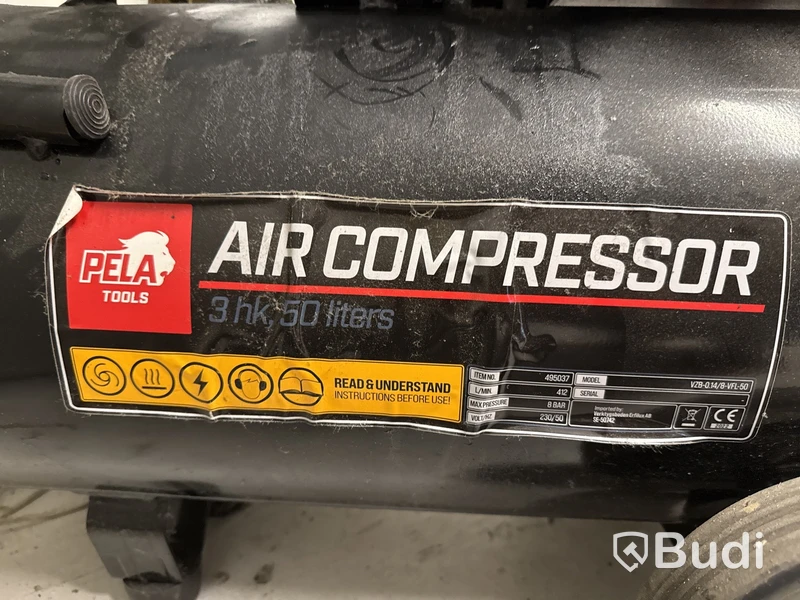 Luftkompressor Pela VZB-0.14/8-VFL-50