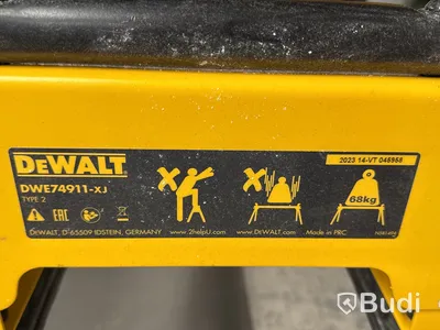 Klyvsåg Dewalt DWE7492 med sågbord DWE74911