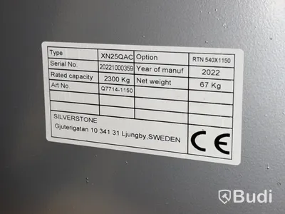 Palldragare Silverstone XN250QAC | 2300 kg | 2022