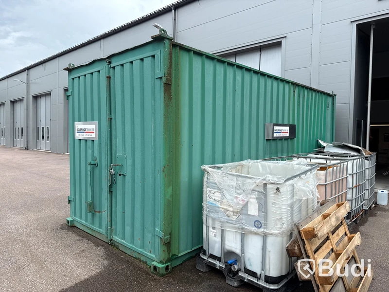 20 fots container med innehåll (isolering)