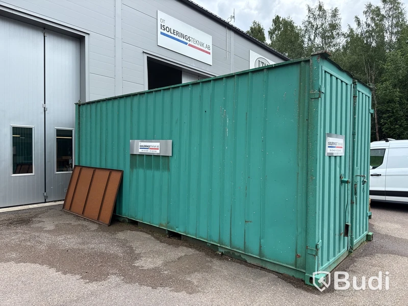 20 fots container med innehåll (isolering)