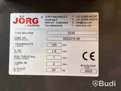 Motordriven sickmaskin Jörg 5330V | 2022