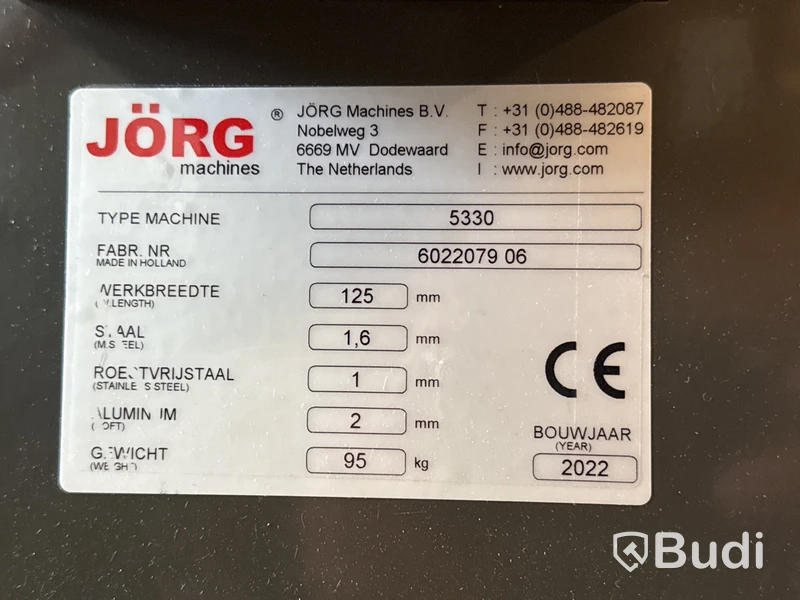 Motordriven sickmaskin Jörg 5330V | 2022