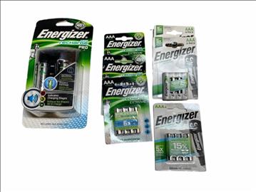 (NY) Batteriladdare + batteri — Energizer, Pro-charger, Totalt ord. pris inkl. moms: ca 1000 kr