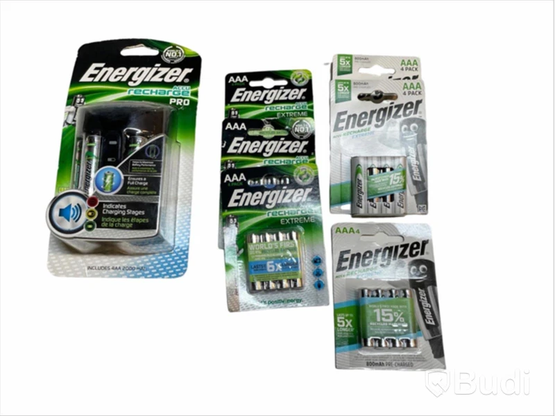 Batteriladdare + batteri — Energizer, Pro-charger, Totalt ord. pris inkl. moms: ca 1000 kr