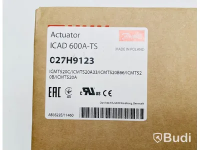 Ställdon utan kabel, ICAD 600A-TS, 027H9123 DANFOSS, Ord. pris inkl. moms: ca 20.000 kr
