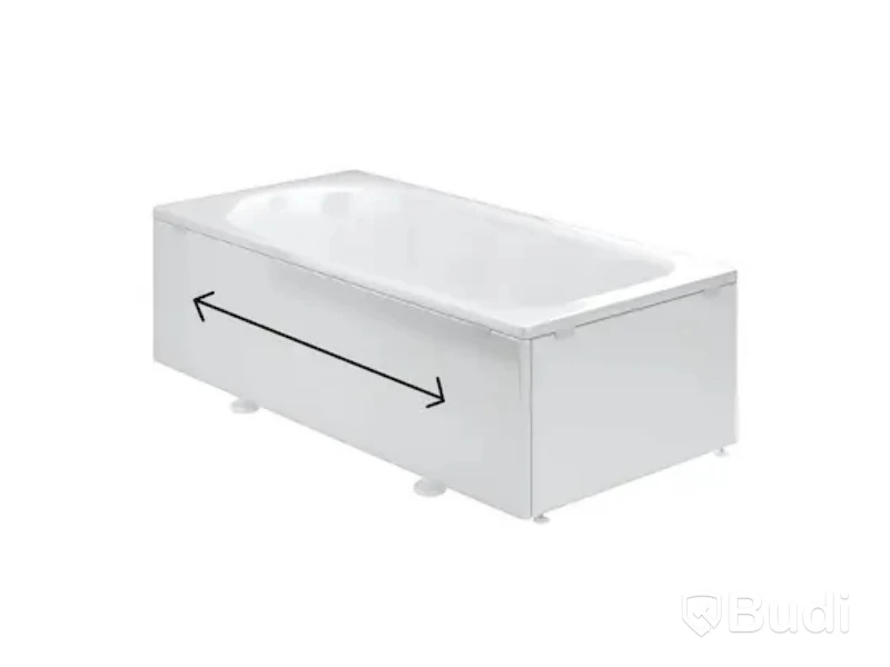 Frontplåt för badkar Ifö, Vit, 1453 mm, Badkar ingår EJ. Ord. pris inkl. moms: ca 2200 kr