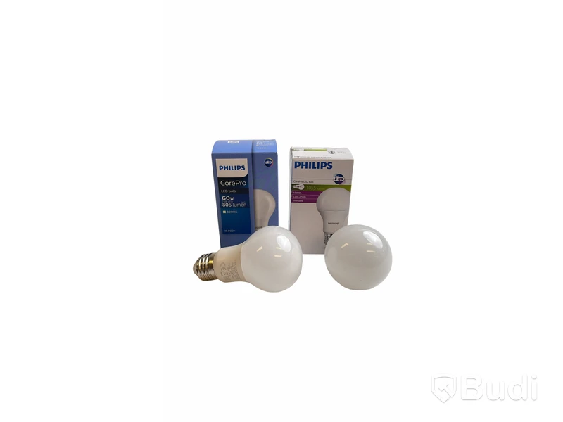 6 st. Philips, CorePro LED Bulb, E27 ES 40W och 7 st Philips, CorePro Led Bulb E27 60W,