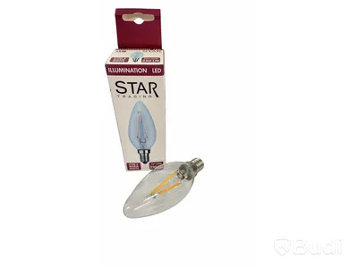 10 st. Philips CLASSIC LED candle E14 SES, 2.7W/220-240V 12mA. 12 st. Star LED,