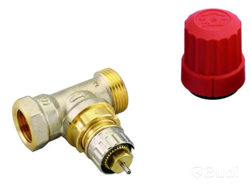 3st. Radiatorventil — Danfoss, RA-N 20 3/4”, Totalt ord. pris inkl. moms: ca 1167 kr