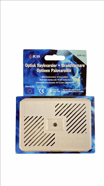 (NY) 4 st. Optisk Brandvarnare — ICAS IOR-SLi, Totalt ord. pris inkl. moms: ca 1480 kr
