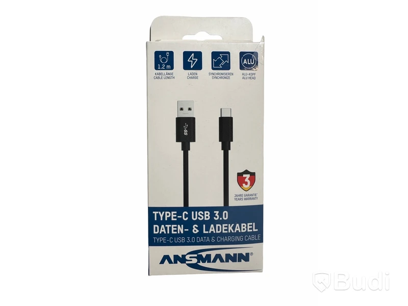 5 st Ansmann, 1,2m data-laddkablar, lightning, Type C, Micro usb. Se beskrivning för mer info. Totalt ord. pris inkl. moms ca: 800 kr