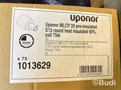 Isolerat rör— Uponor MLCP 20, S13 75m, Ord. pris inkl. moms: ca 4000 kr
