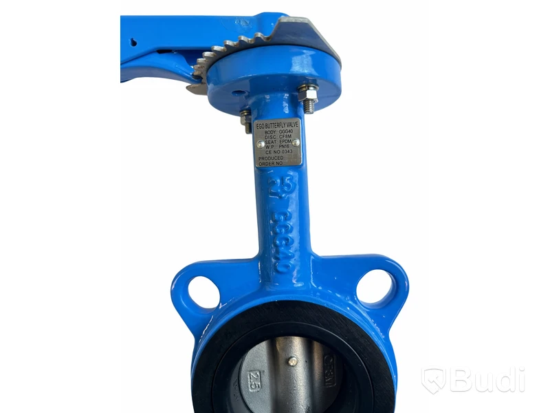 (Ny) Ego Butterfly valve, GGG40, DN80. 2,5,