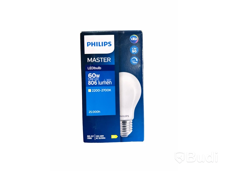 Parti med Philips glödlampor, diverse modeller, Totalt ord. pris inkl. moms: ca 6000 kr