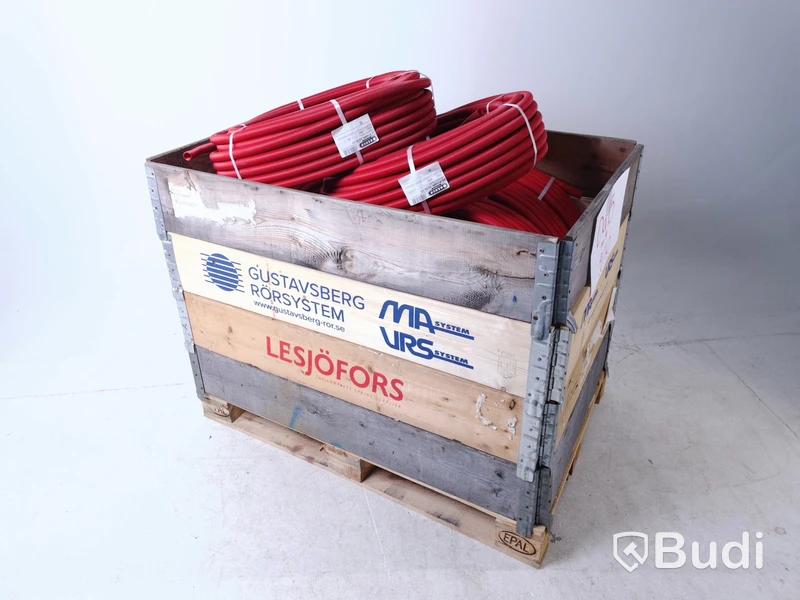 8 st. Flerlagerrör — Henco Alupex Rör-i-Rör 16x2/25 50m, Totalt ord. pris inkl. moms: ca 24000 kr
