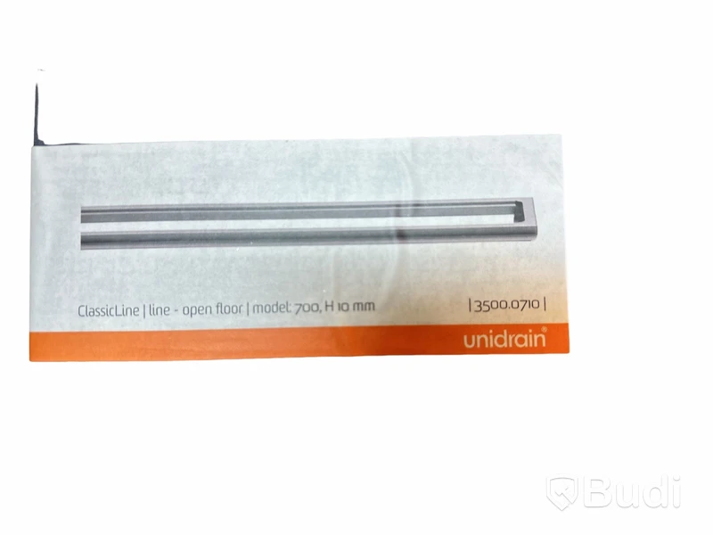 2 st. Ram till friliggande avlopp, Unidrain Classic line. Totalt ord. pris inkl. moms: ca 1360 kr