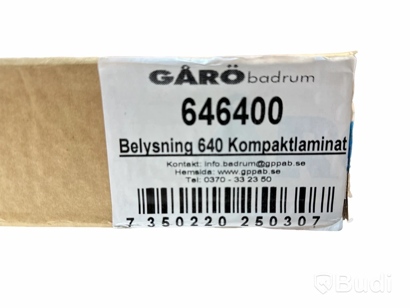 Belysning Kungsör® LED-ramp 64 cm kompaktlaminat, Ord. pris inkl. moms: ca 1500 kr