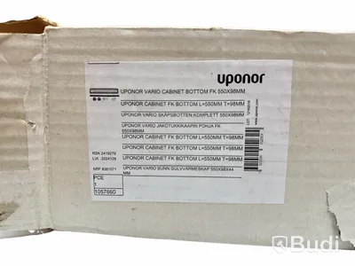 Skåpbotten Komplett, Uponor Vario, Ord. pris inkl. moms: ca 1300 kr