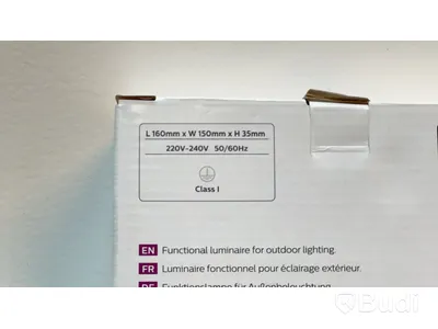 2 st. Ledlampa för utomhusbruk. Phillips Led Floodligh, Totalt ord. pris inkl. moms: ca 1200 kr