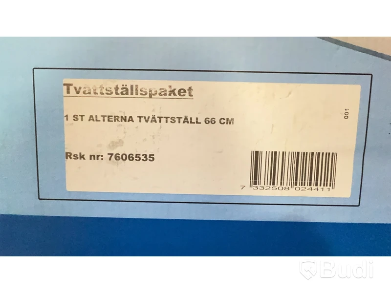5 st. Alterna Tvättställspaket. Totalt ord. pris inkl. moms: ca 4500 kr