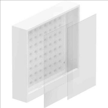 (NY) Fördelarskåp Uponor Aqua Plus Cabinet FS B. Ord. pris inkl. moms: ca 2000 kr