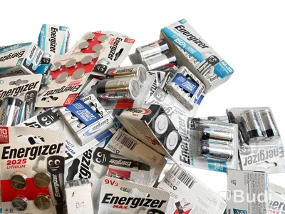 Parti med batteri, olika storlekar, Energizer , Ord. pris inkl. moms: ca 4500 kr
