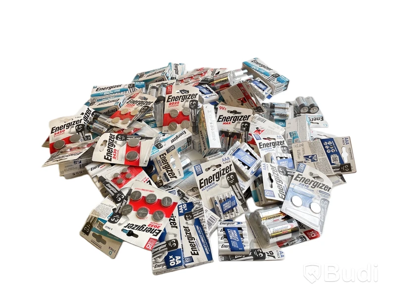 Parti med batteri, olika storlekar, Energizer , Ord. pris inkl. moms: ca 4500 kr