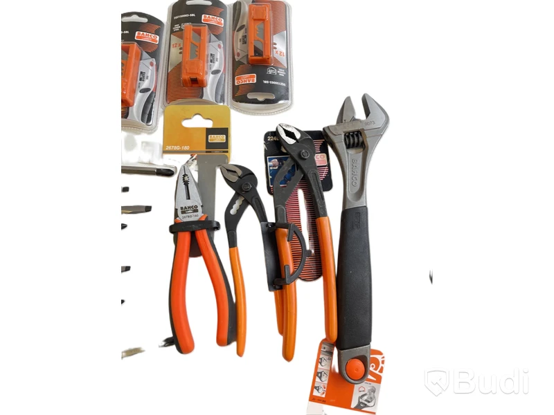 Parti med diverse produkter Bahco, Ord. pris inkl. moms: ca 2000kr