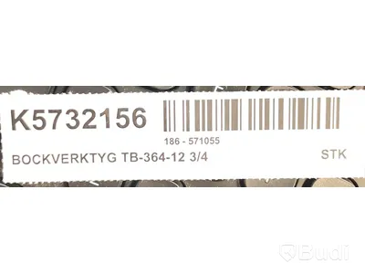 Bockverktyg TB 364- 12 3/4, Ord. pris inkl. moms: ca 2000 kr