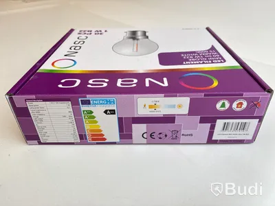 120 st. LED-lampor Nasc, mini globe 1w, B22, Filament, 60 lm