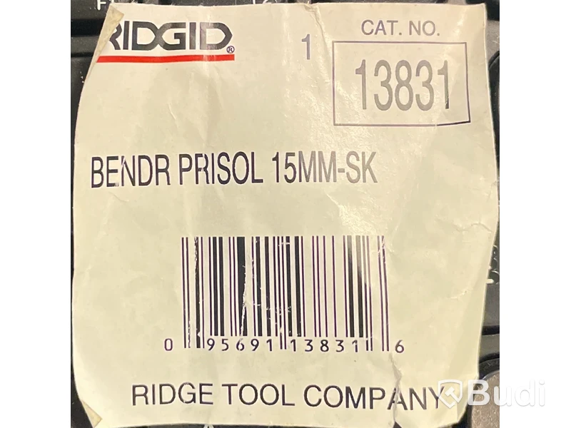 Bockverktyg 15mm-SK Ridgid, Ord. pris inkl. moms: ca 2200 kr