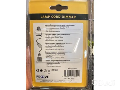 80 st. Dimmer för sladdmontage Proove, Totalt ord. pris inkl. moms: ca 8000 kr