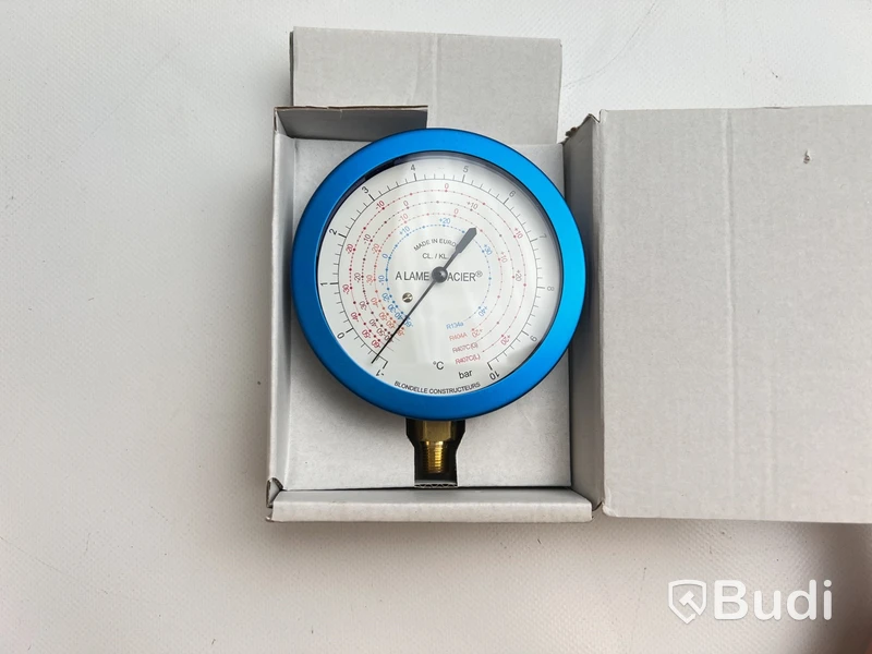 2 st. Manometer Pressure Gauge composite diam 80 dry, Blondelle, Totalt ord. pris inkl. moms: ca 1000 kr