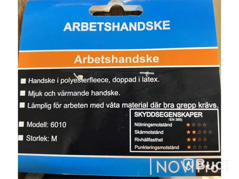 16 st. Arbetshandskar, Novipro 6010 stl. M