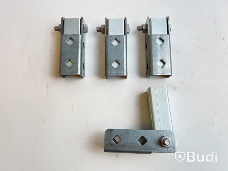 4 st. Ledade fotkopplingar, BUP, Yeti 335, Walraven
