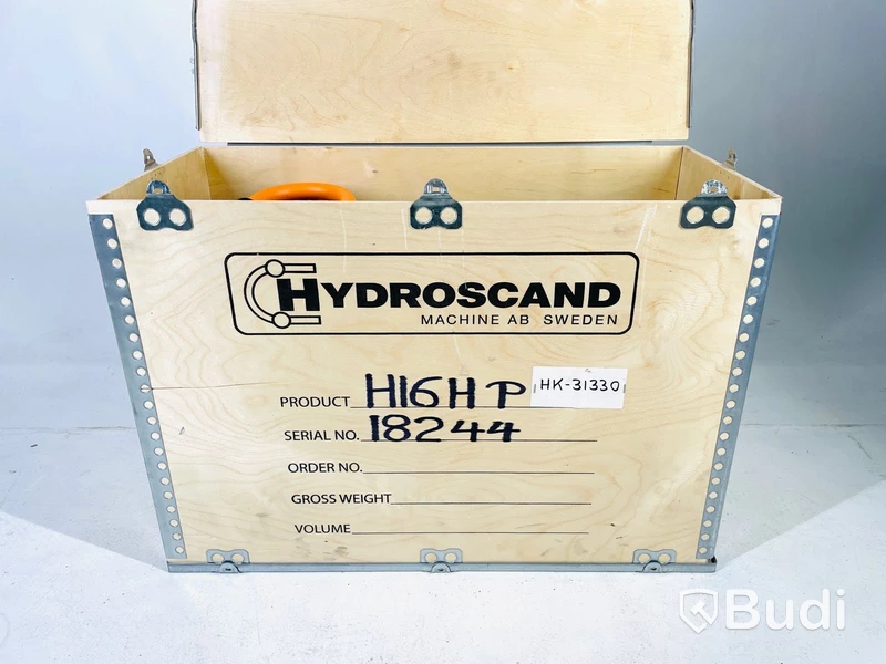 Slangpress, portabel Hydroscand H16HP, Ord. pris inkl. moms: ca 15000 kr.