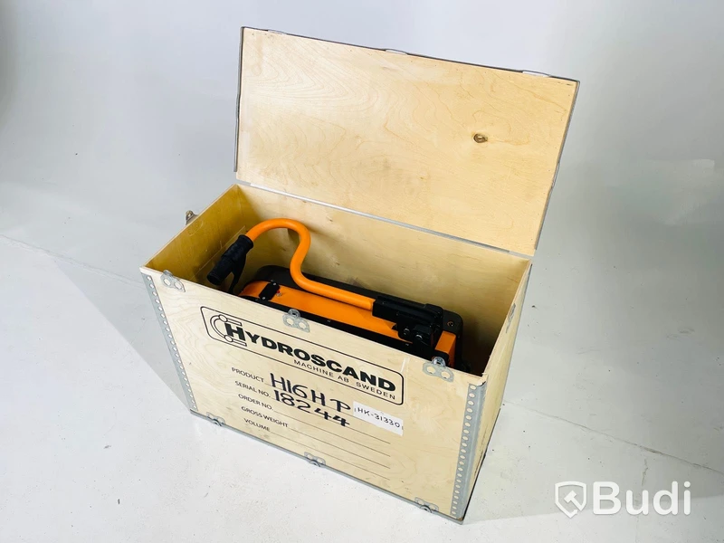 Slangpress, portabel Hydroscand H16HP, Ord. pris inkl. moms: ca 15000 kr.