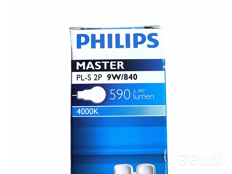 20 st. Philips Master PL-S 9W/840 2P kallvit samt 20 st. Philips Master PL-C 18W/840 4P kallvit, tTotalt ord. pris inkl. moms: 2500 kr