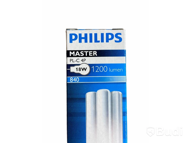 20 st. Philips Master PL-S 9W/840 2P kallvit samt 20 st. Philips Master PL-C 18W/840 4P kallvit, tTotalt ord. pris inkl. moms: 2500 kr