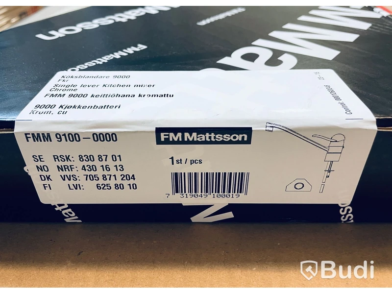Köksblandare FM Mattson 9000 krom, Ord. pris inkl. moms: ca 2000 kr