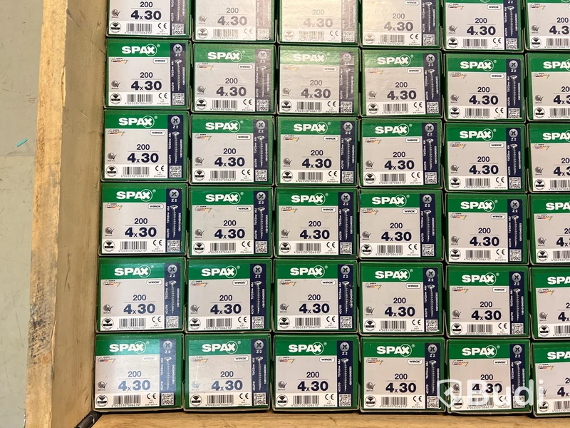 Parti med träskruv 4x30 mm Spax, TFX FZB ETA-12/0114