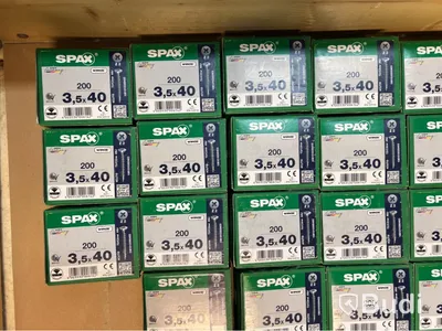 Parti med träskruv Spax, 3,5x40mm TFX, FZB ETA-12/0114